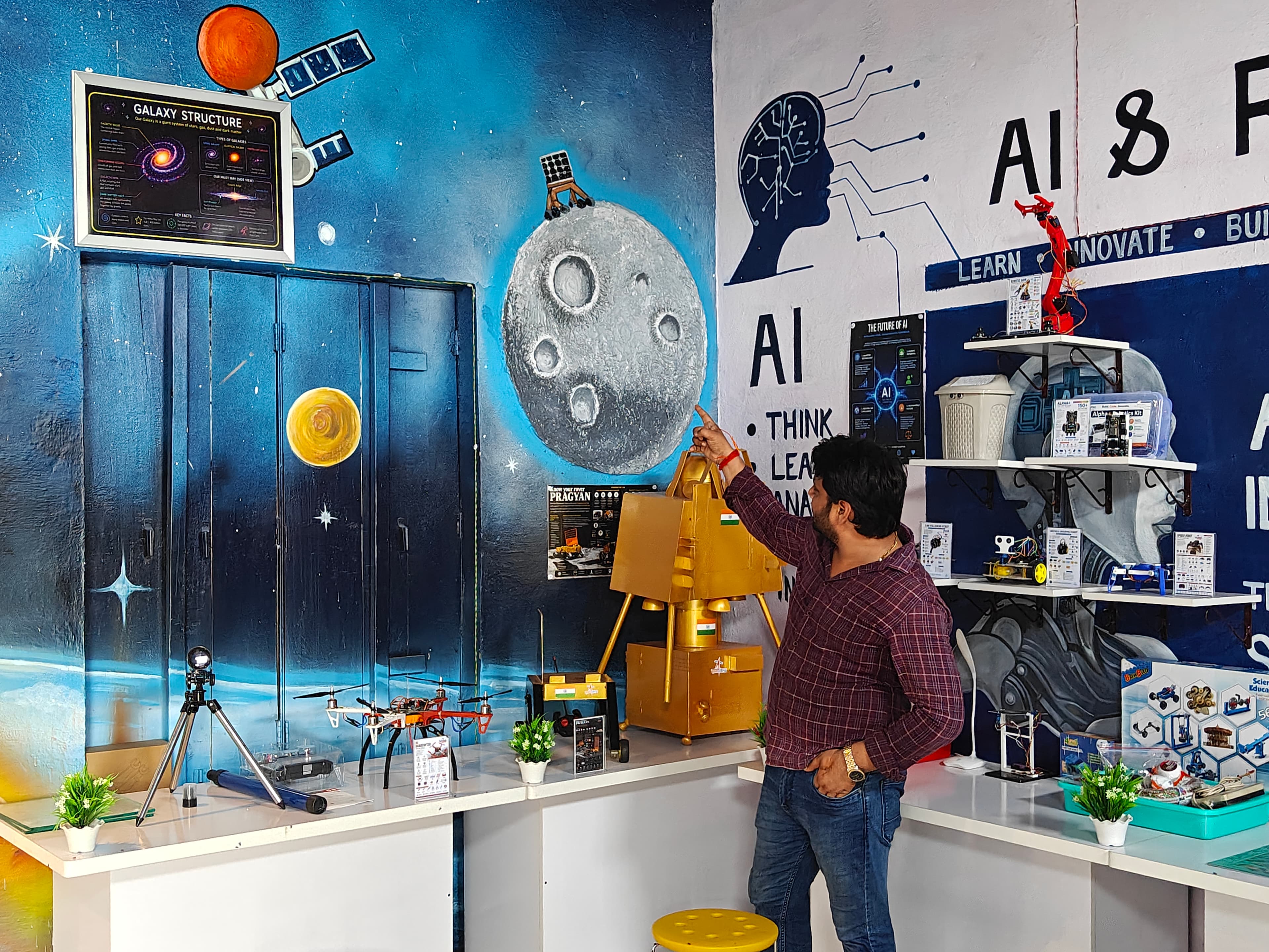 Student inspired by hands-on science learning
