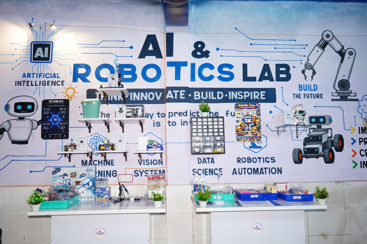AI & Robotics Lab learning environment