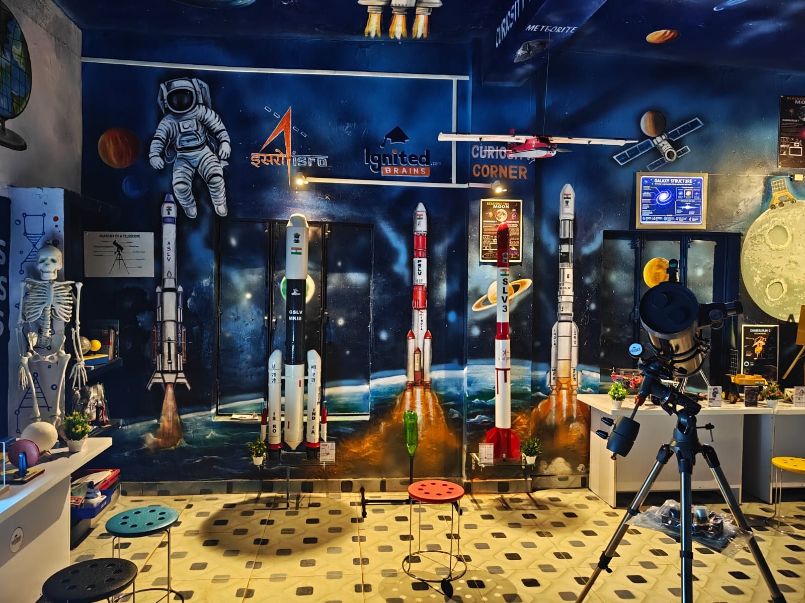 Space Lab learning environment